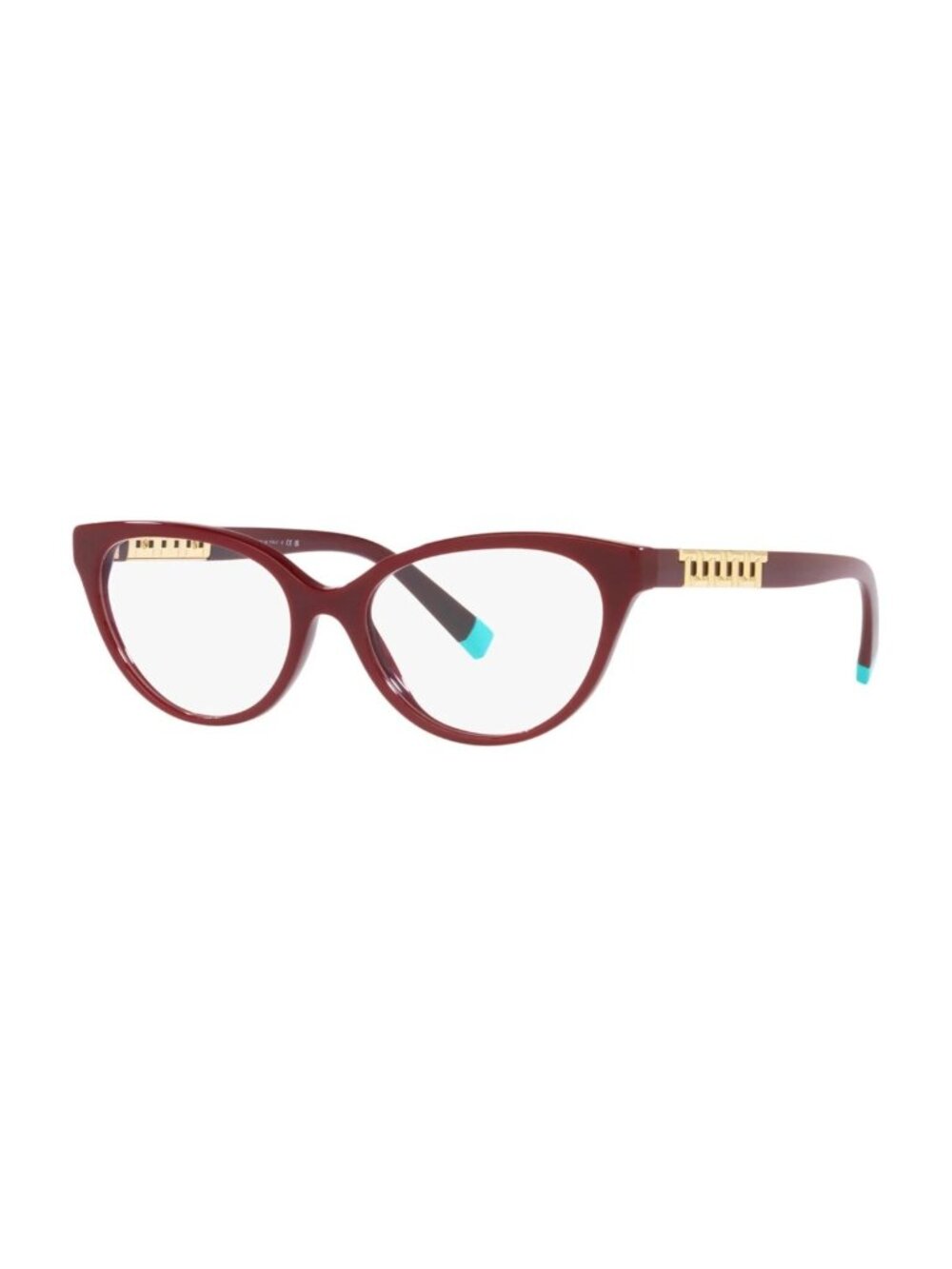 Tiffany & Co. TF 2226 8353 Burgundy & Gold Eyeglasses 52/16/140 Optical Frame